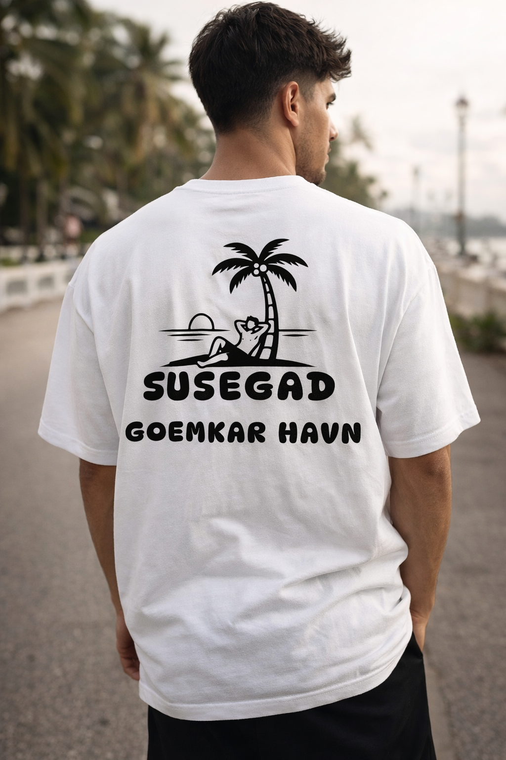 SUSEGAD Classic Tee – Minimal Goa Lifestyle T-Shirt