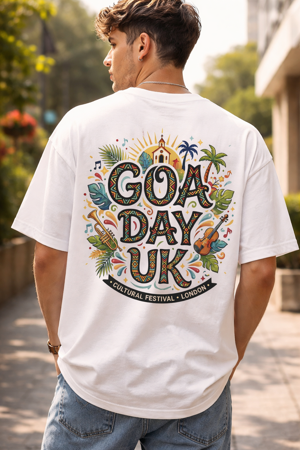 GOA Day UK Tee – Cultural Festival Streetwear T-Shirt