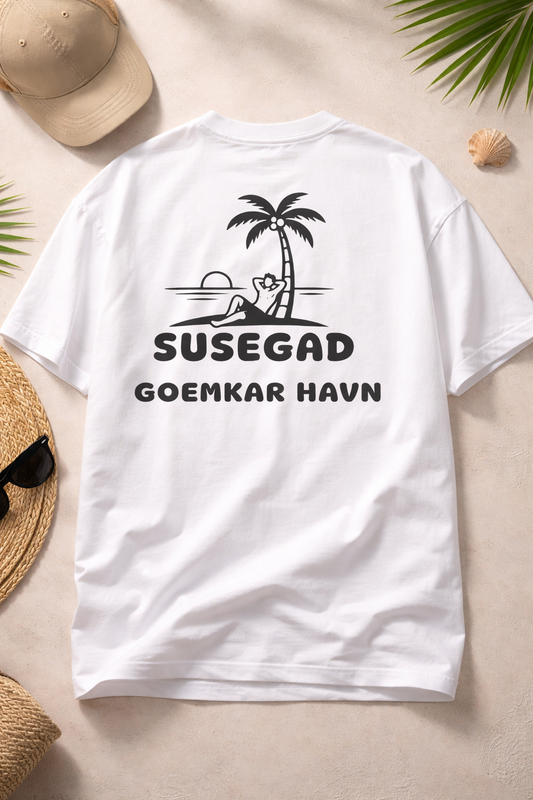 SUSEGAD Classic Tee – Minimal Goa Lifestyle T-Shirt