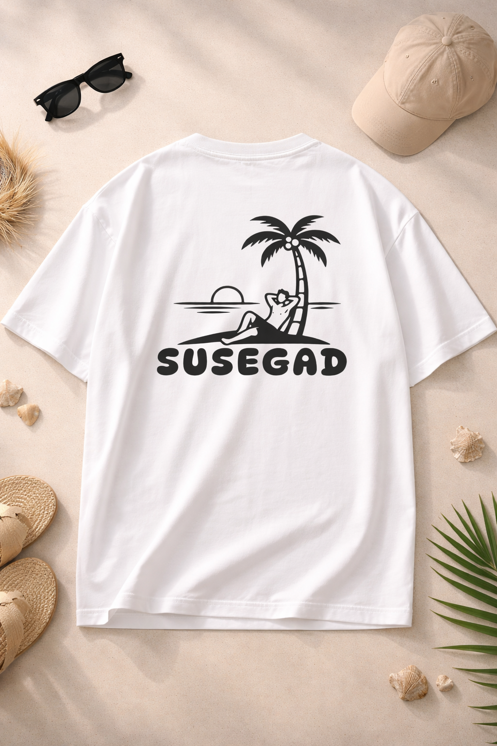 SUSEGAD Signature Tee – Minimal Goa Lifestyle T-Shirt