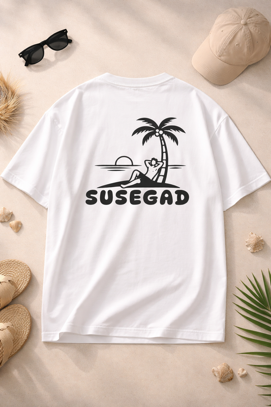 SUSEGAD Signature Tee – Minimal Goa Lifestyle T-Shirt