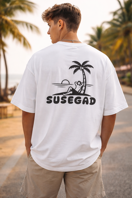 SUSEGAD Signature Tee – Minimal Goa Lifestyle T-Shirt