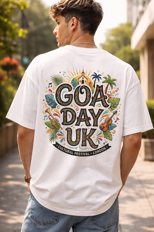 GOA Day UK Tee – Cultural Festival Streetwear T-Shirt